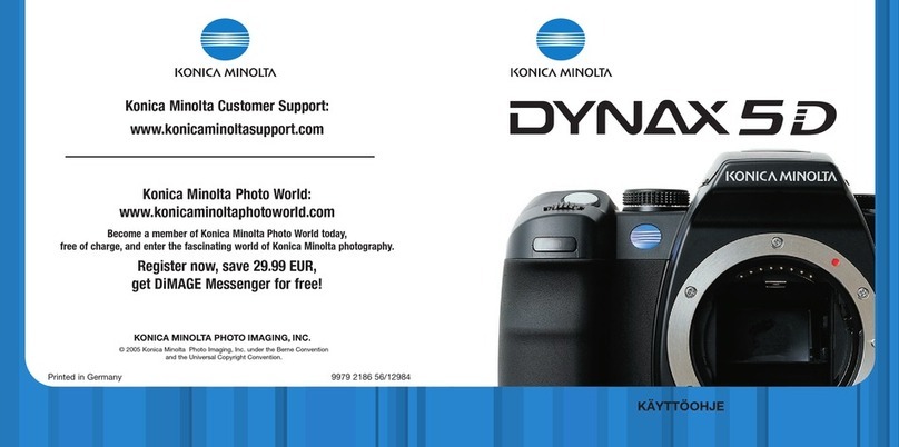 Konica Minolta Camcorder user manual