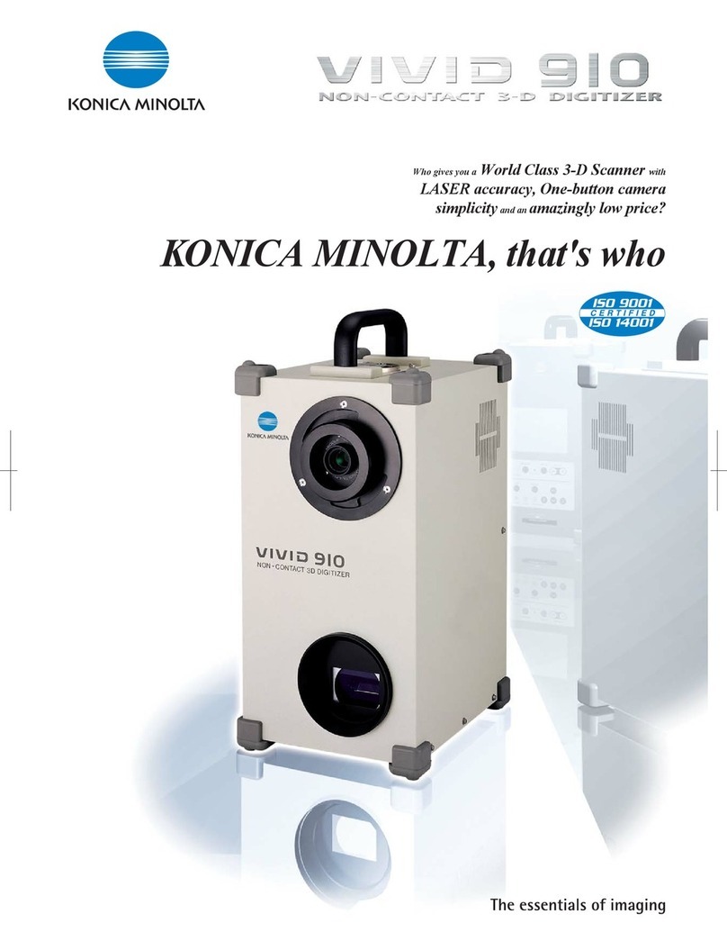 Konica Minolta Vivid 910 User manual