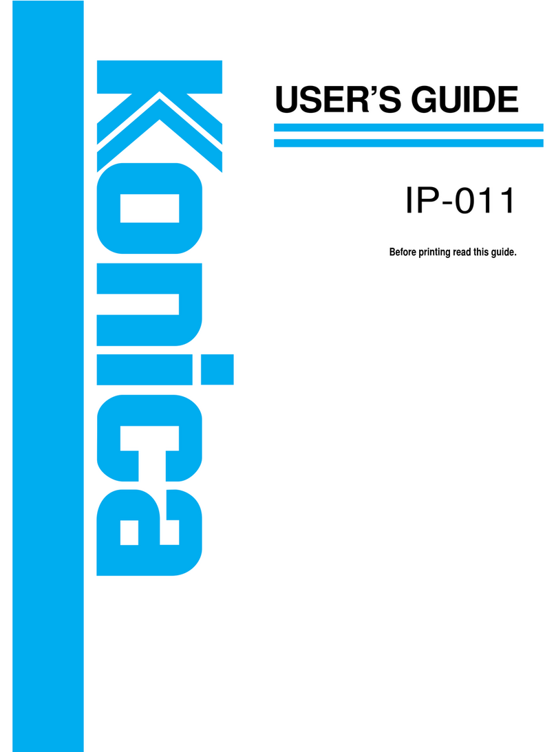 Konica Minolta IP-011 user guide