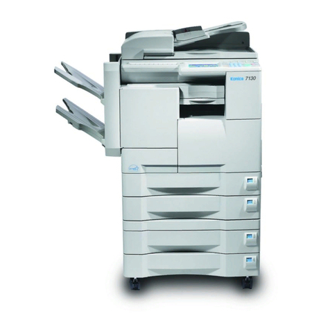 Konica Minolta 7135 User manual