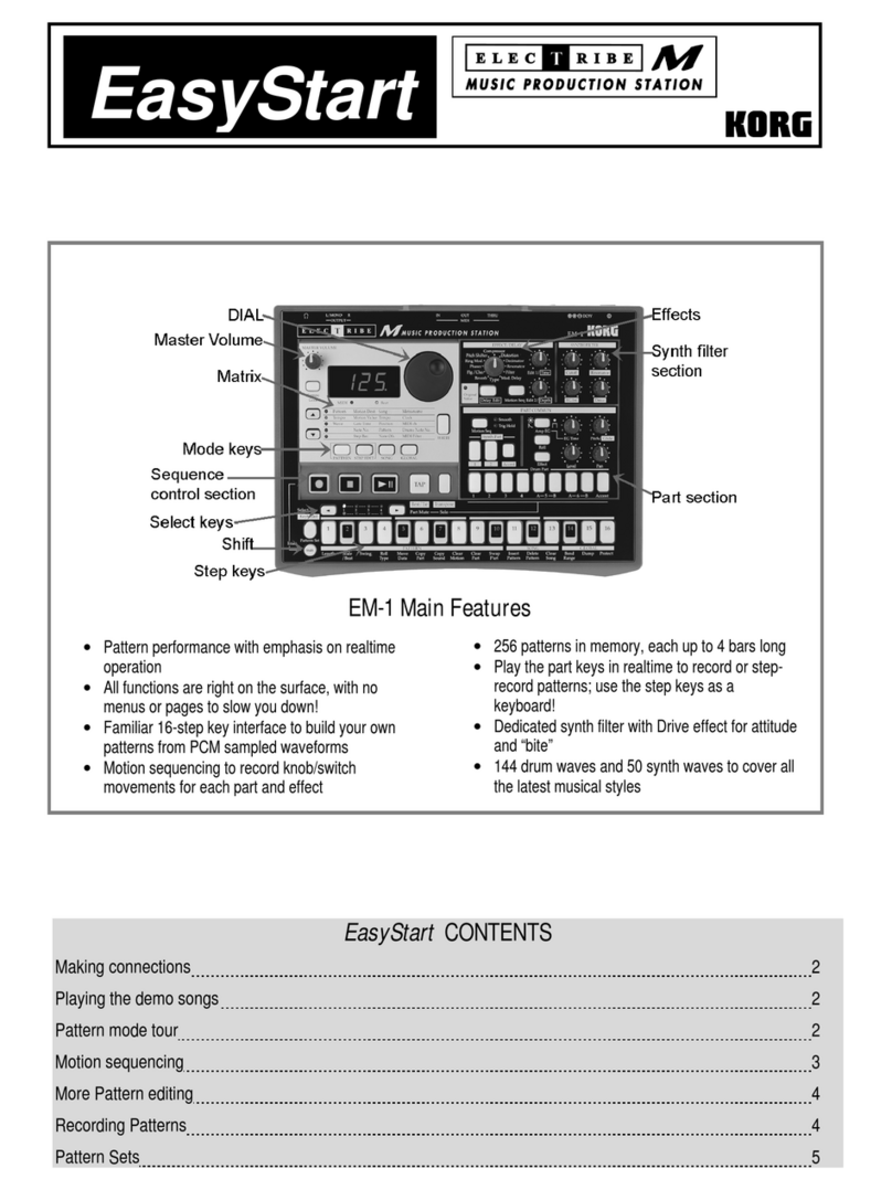 Korg EASYSTART EM-1 Easy start