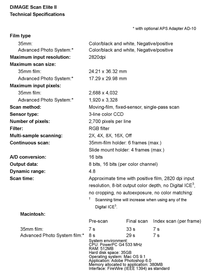 Konica Minolta II User manual
