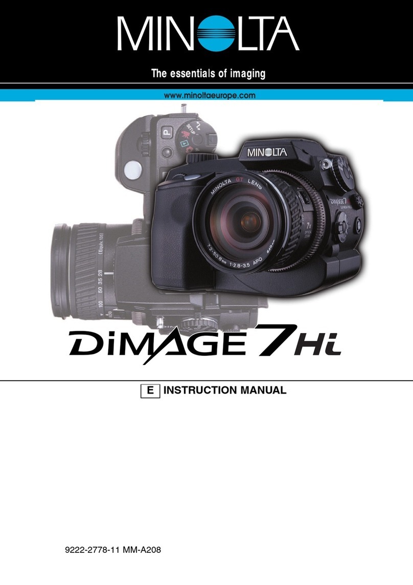Minolta MM-A208 instruction manual