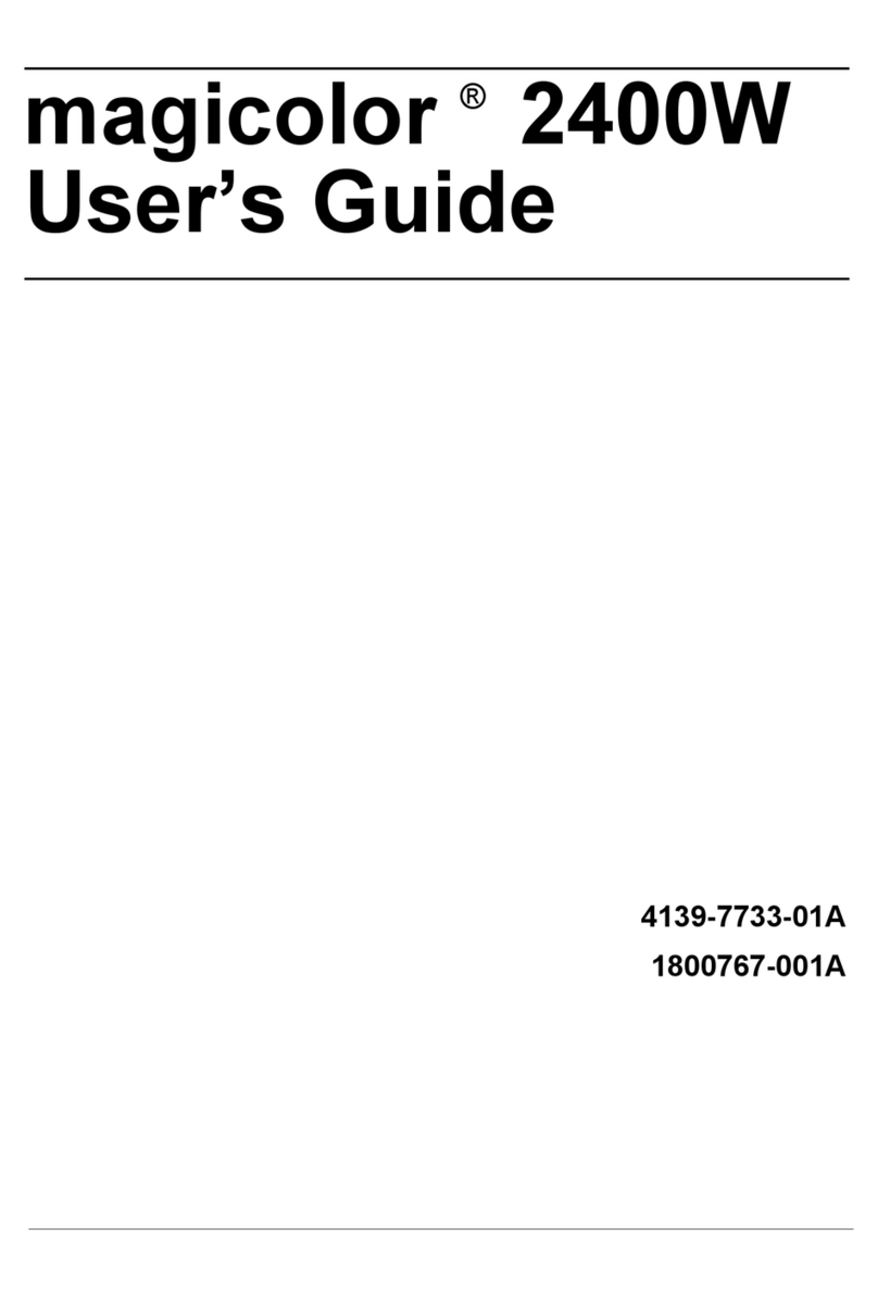 Konica Minolta 1800767-001A User manual