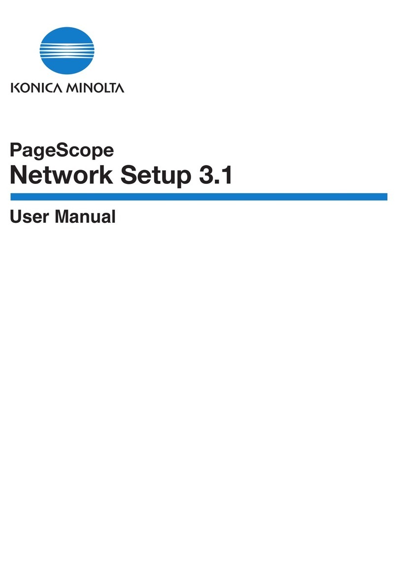 Konica Minolta Network Setup Network Setup