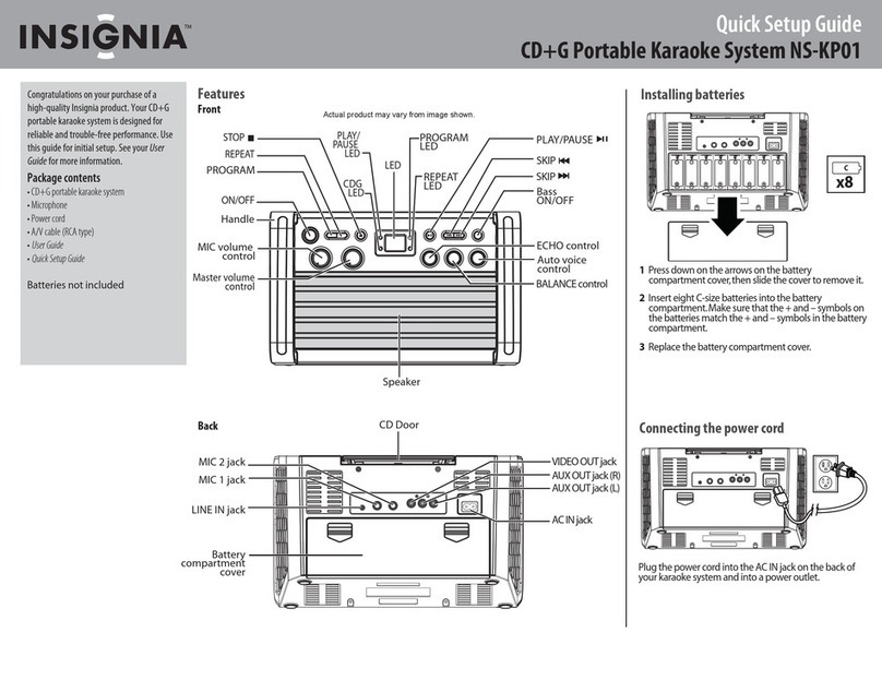 Insignia NS-KP01 User manual
