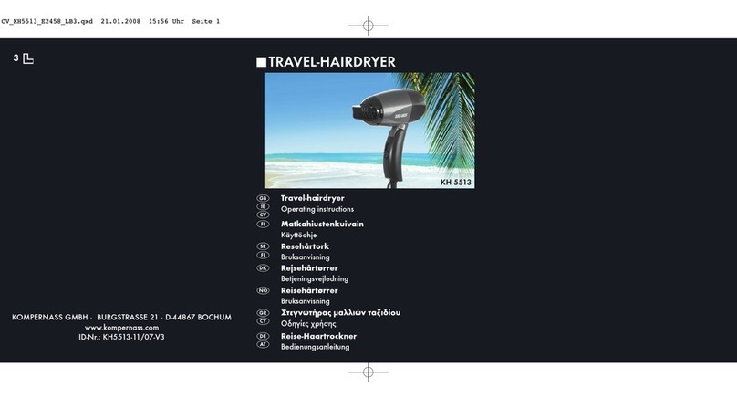 Balance KH 5513 operating instructions