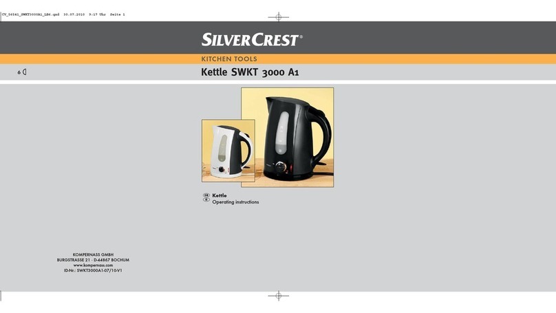Silvercrest SILVERCREST SWKT 3000 A1 User manual