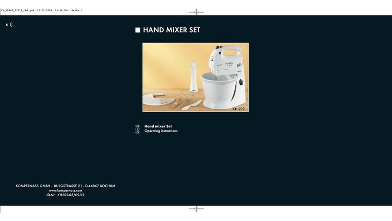 Silvercrest KH 202 User manual Silvercrest KH 202 User manual