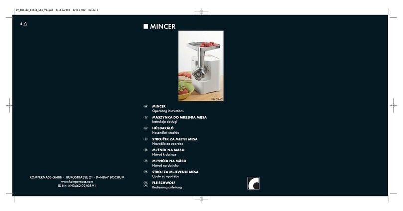 Kompernass KH 3462 User manual