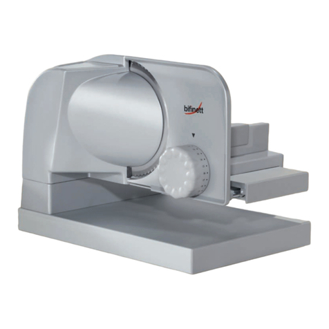 Bifinett Food Slicer KH 150 Operation and safety notes