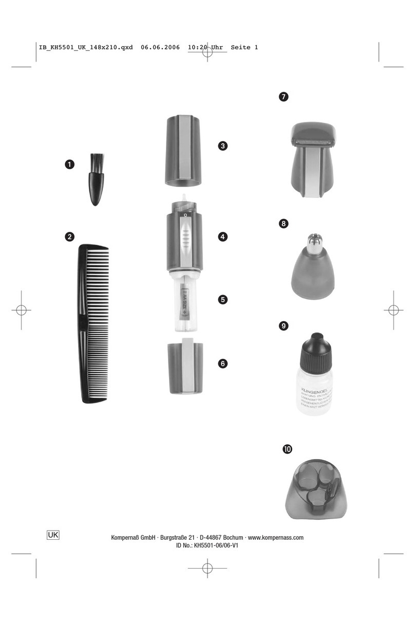 Balance KH 5501 operating instructions