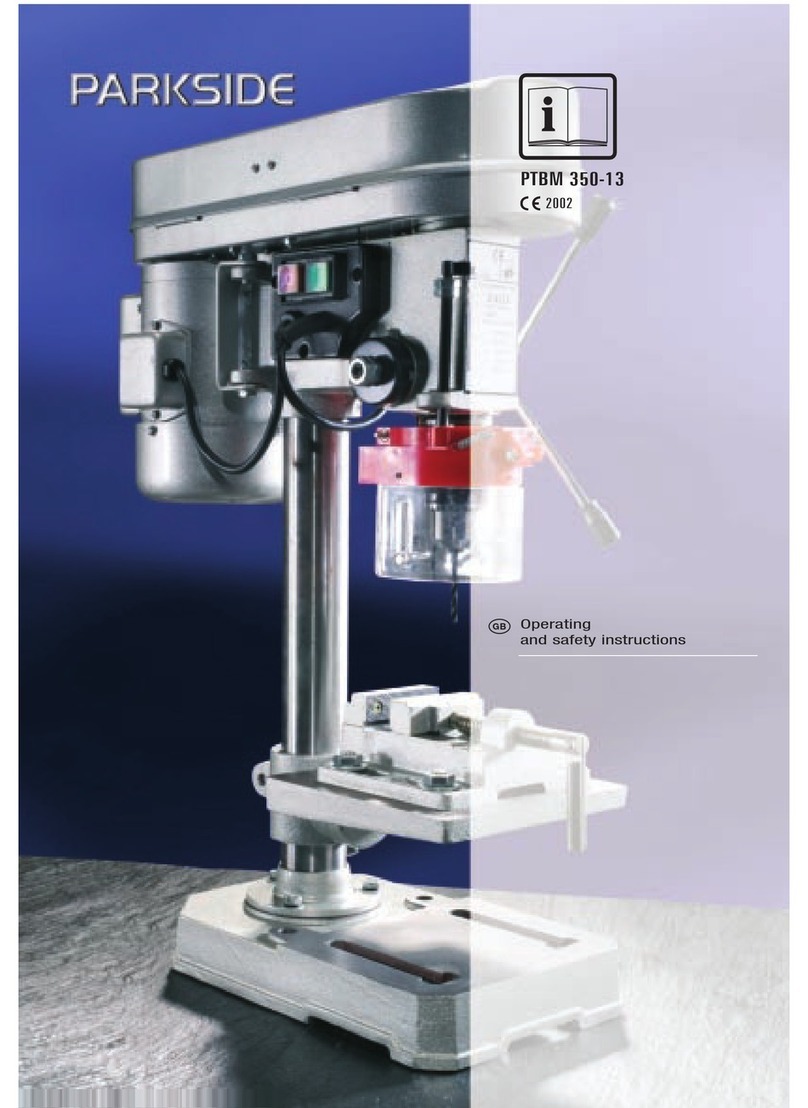 Parkside PTBM 350-13 Quick guide