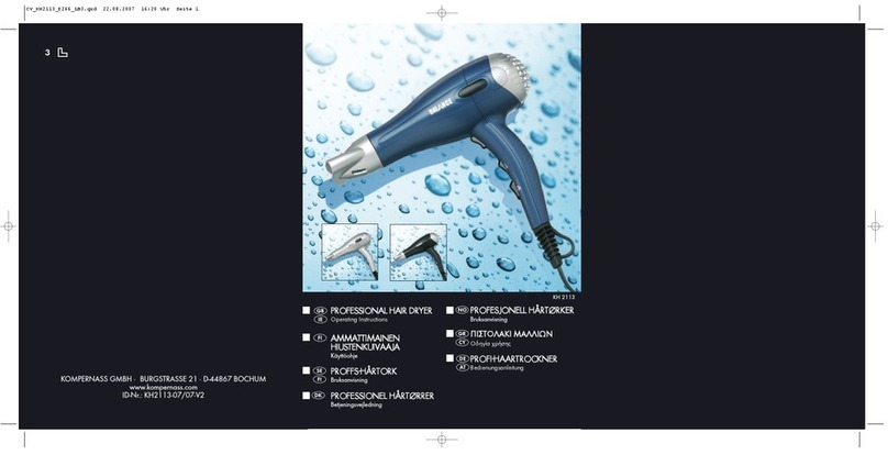 Balance KH2113 Professional operating instructions