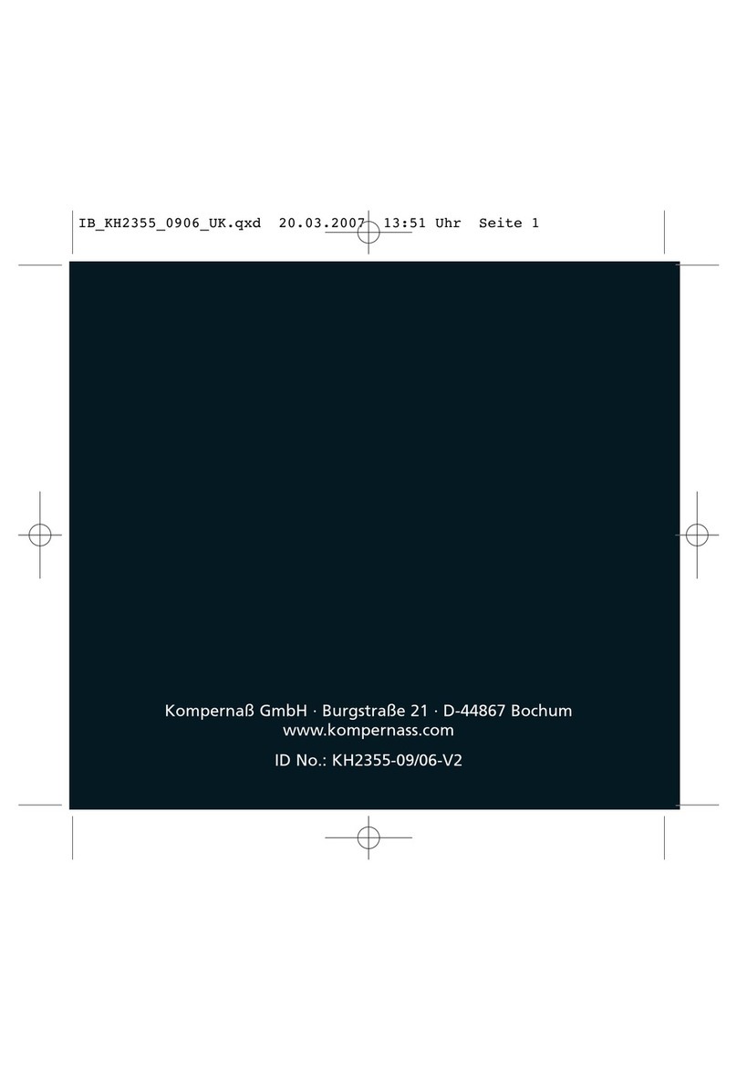 Silvercrest KH 2355 User manual