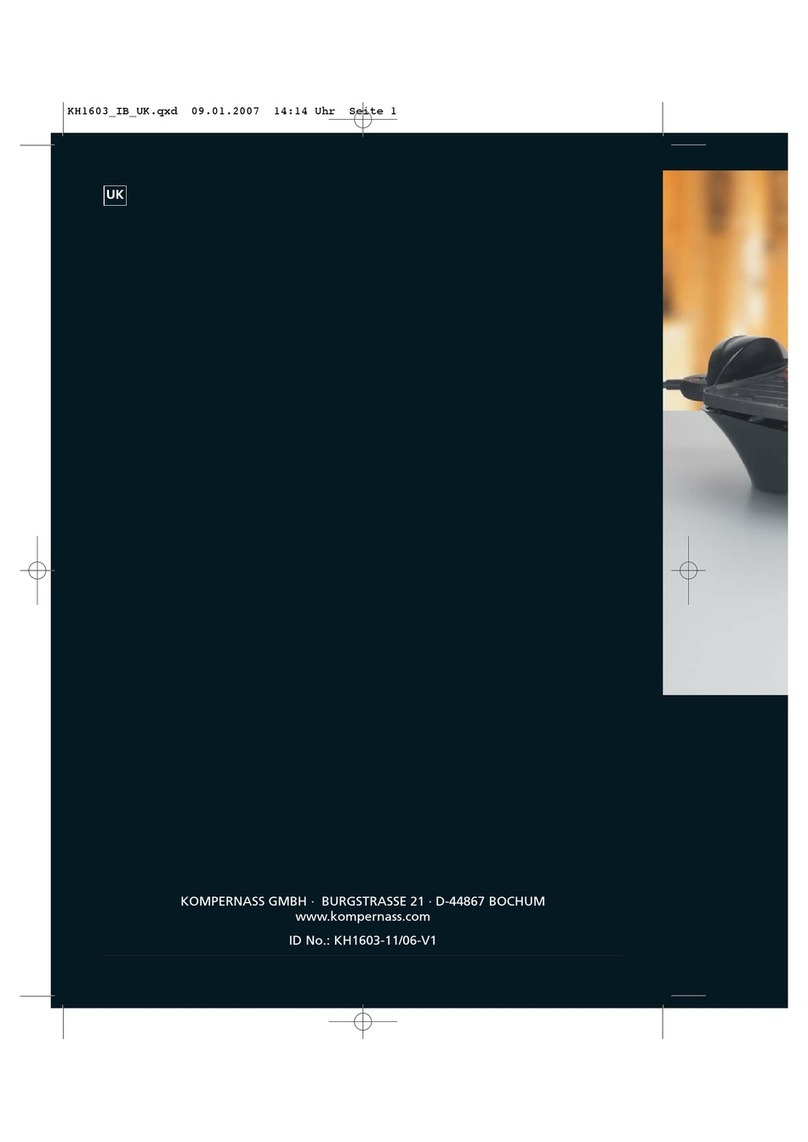 Bifinett KH 1603 Instructions for use