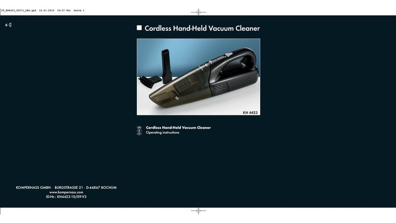 Kompernass KH 4423 User manual Kompernass KH 4423 User manual