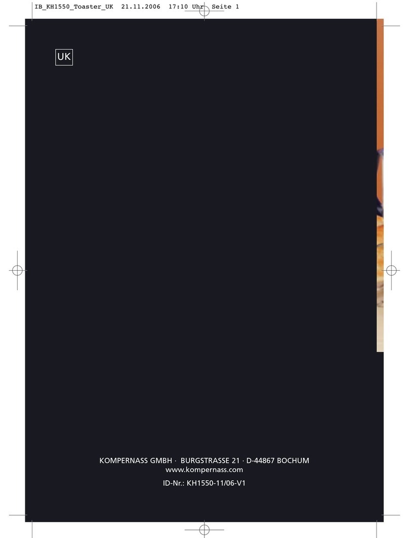 Bifinett KH 1550 operating instructions