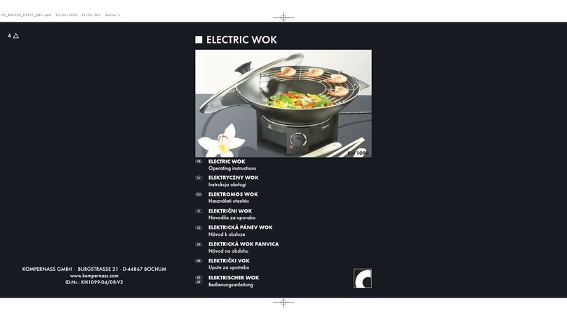 Bifinett KH 1099 operating instructions