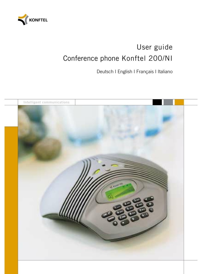 Konftel 200/NI User manual