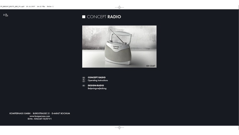 E-Bench KH 2247 operating instructions