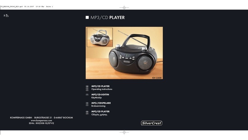 Silvercrest KH 2308 User manual