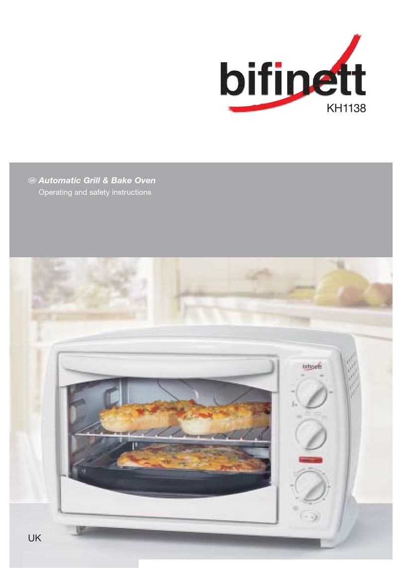 Bifinett KH 1138 Operating and safety instructions