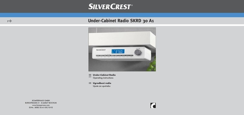 Silvercrest SKRD 30 A1 User manual