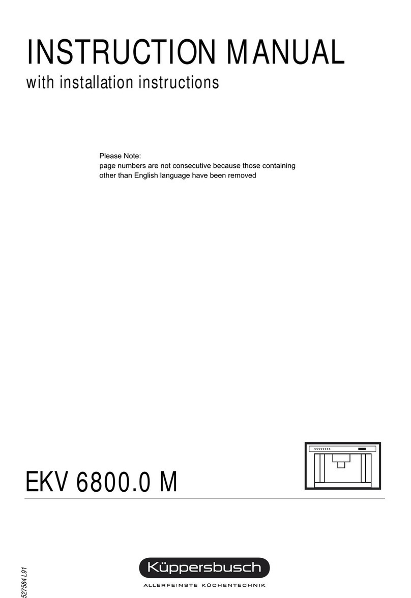 Kuppersbusch EKV 6800.0 M instruction manual