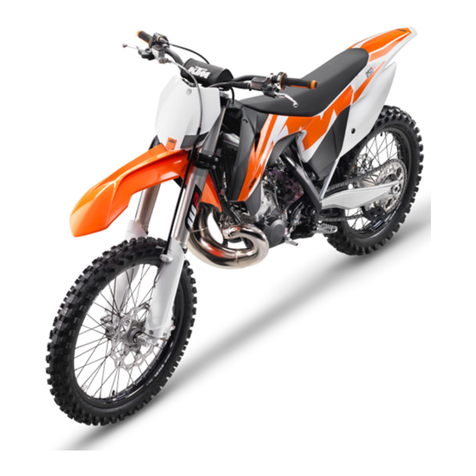 KTM 125 SX User manual