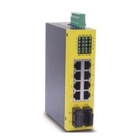 KTI Networks KSD-800M Series User manual