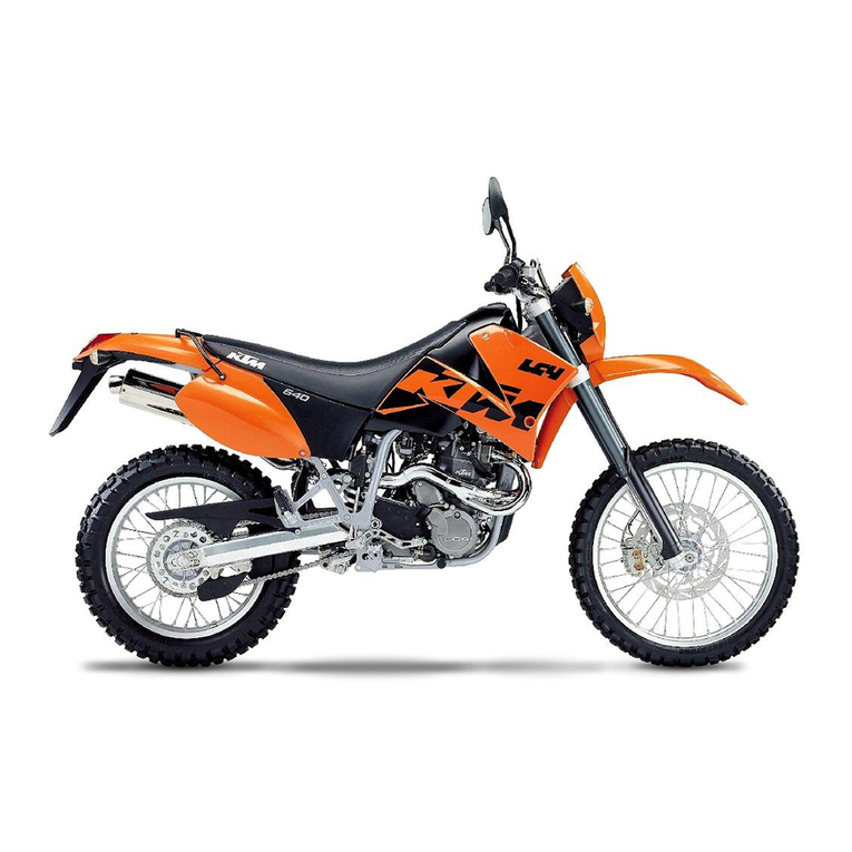 KTM ENDURO 640 LC4 User manual