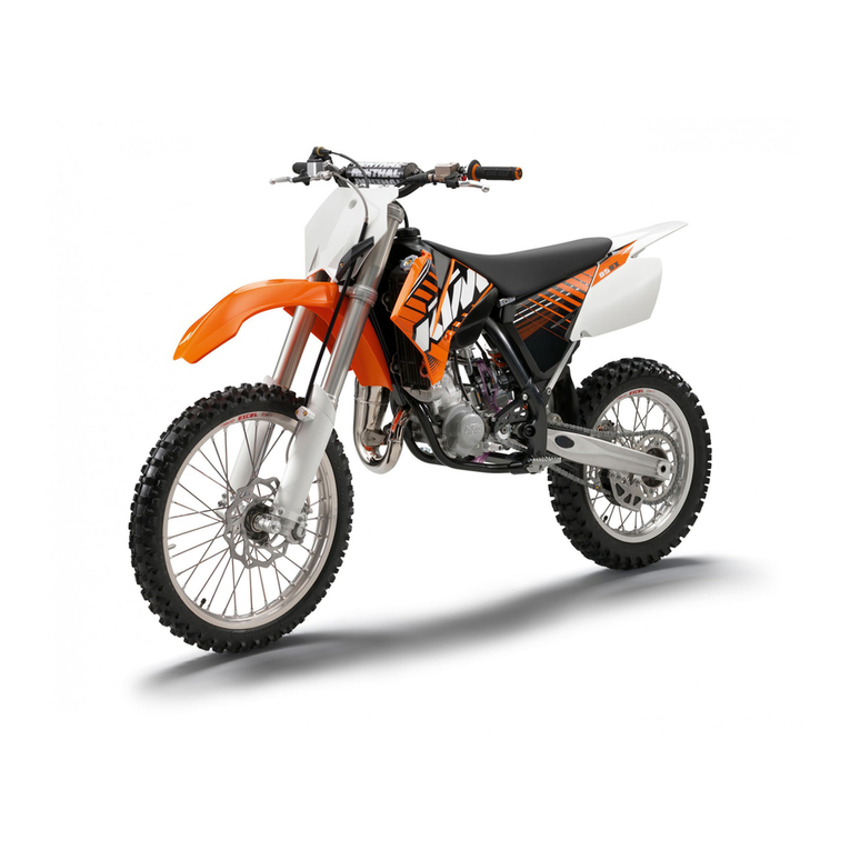 KTM 85/105 SX User manual