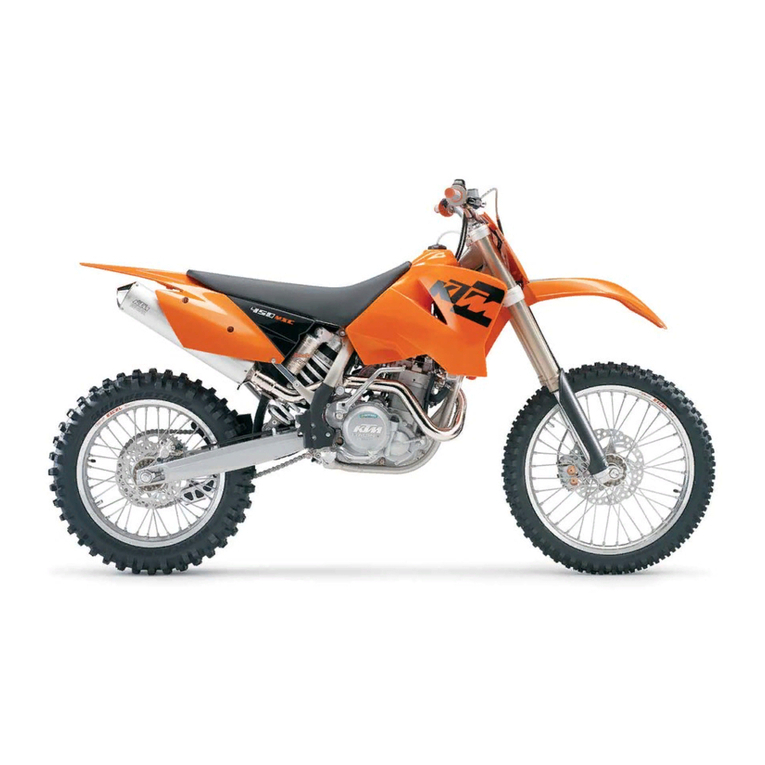 KTM 400 EXC RACING User manual