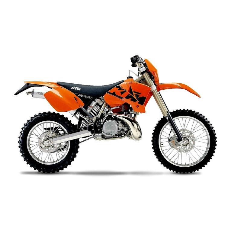 KTM 250 EXC User manual