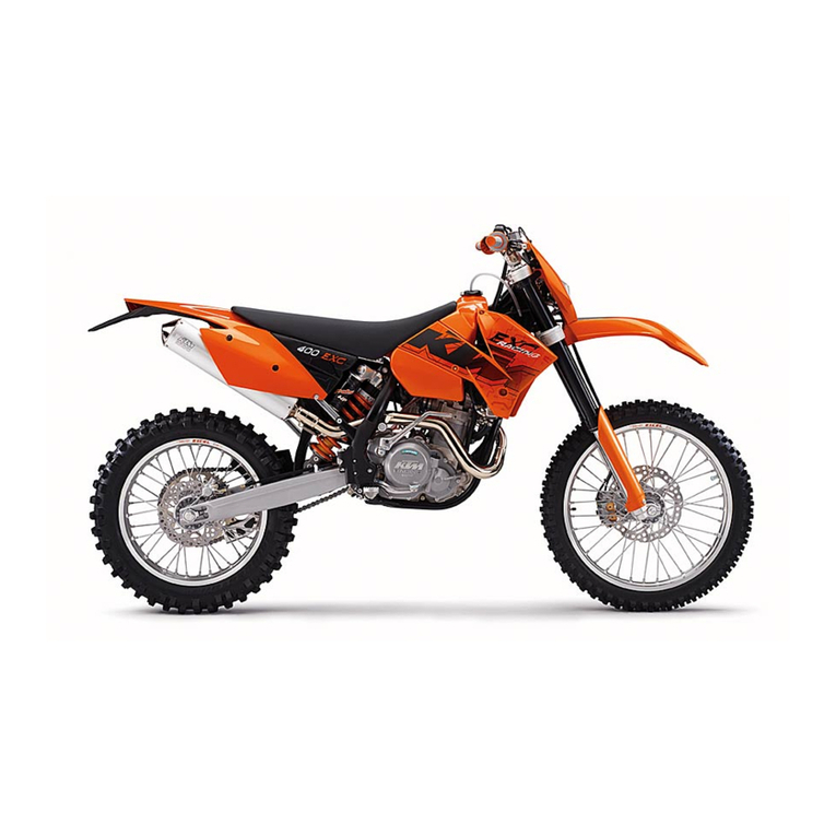 KTM 400 EXC RACING User manual
