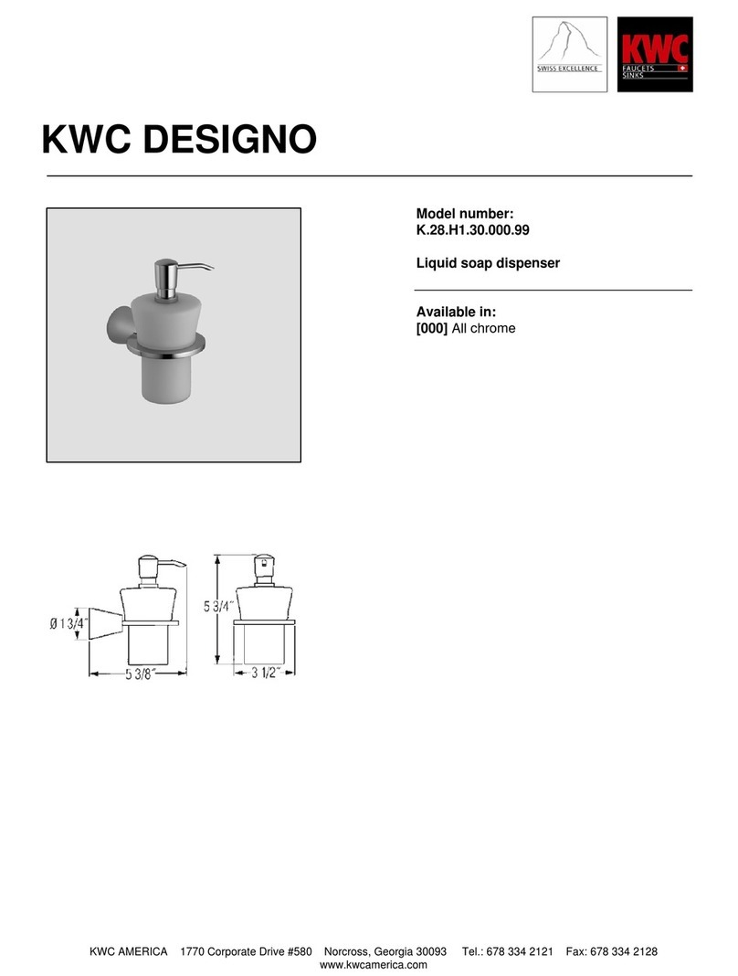 KWC Designo K.28.H1.30.000.99 Specifications