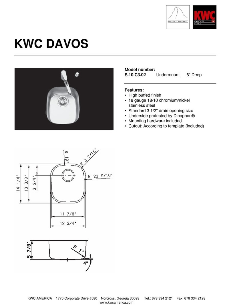 KWC Davos S.10.C3.02 User manual