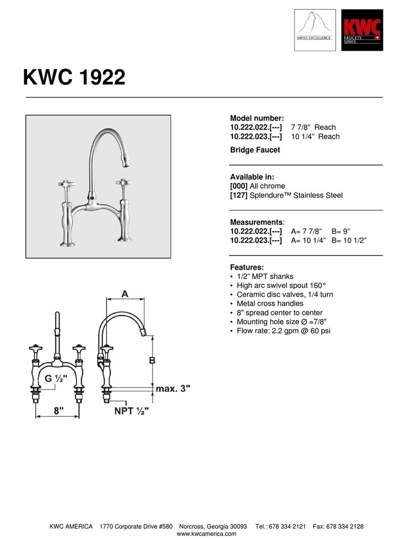 KWC 1922 10.222.023 User manual
