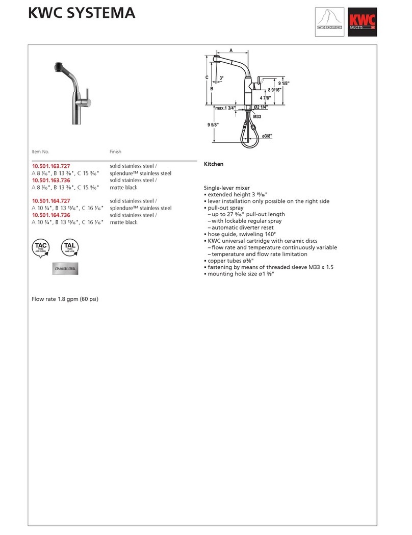 KWC 10.501.164 User manual KWC 10.501.164 User manual