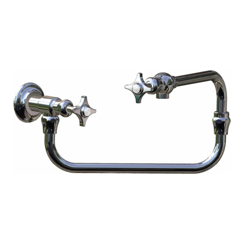 KWC POT FILLER KWC 1922 Installation and service instructions