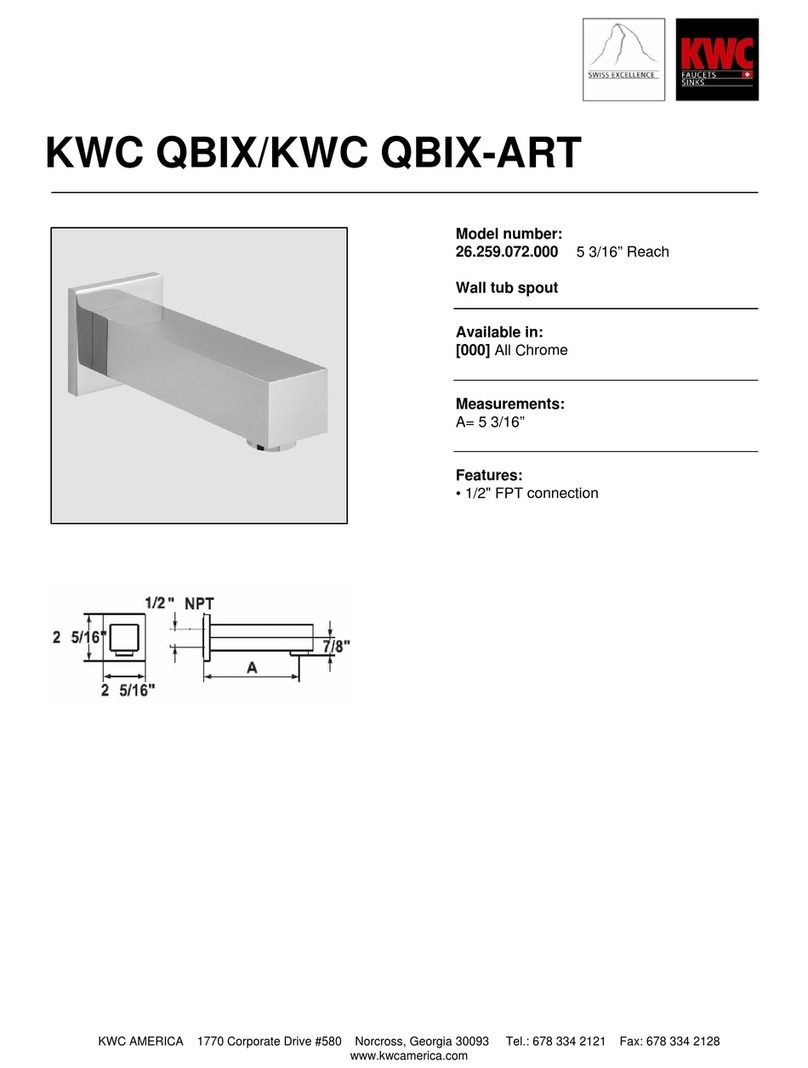 KWC QBIX User manual