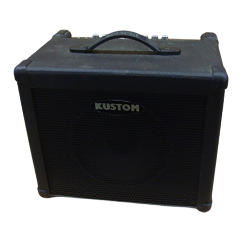 Kustom KBA35XDFX User manual
