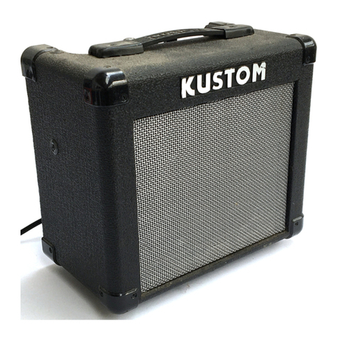 Kustom KGA10 User manual