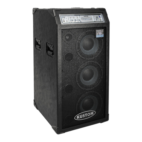 Kustom GROOVE 310C User manual