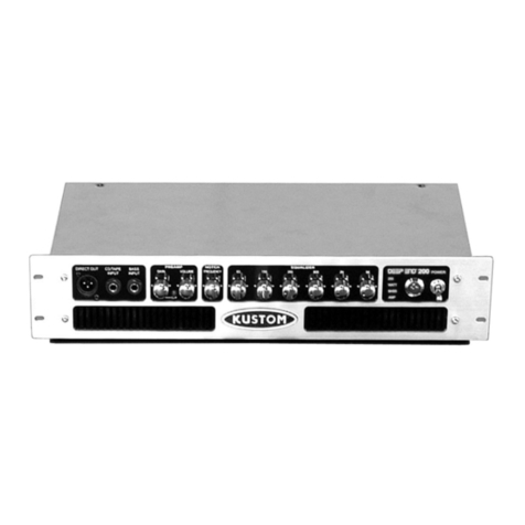 Kustom DE200HD User manual