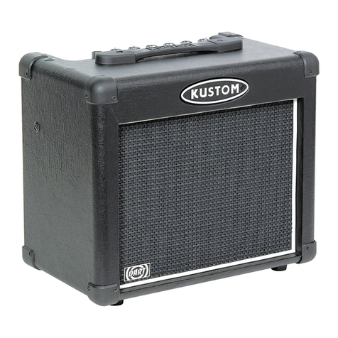 Kustom Dart 10FX User manual