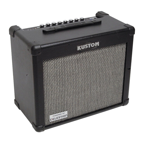 Kustom Dual 35 DFX User manual
