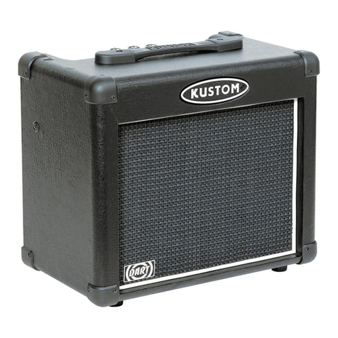 Kustom Dart 10 User manual