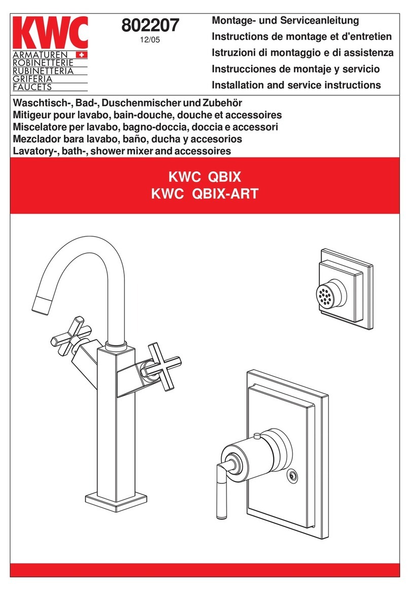 KWC QBIX Quick guide KWC QBIX Quick guide